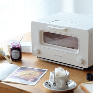 バルミューダ(BALMUDA)のバルミューダ トースター BALMUDA The Toaster ホワイト☺︎(調理機器)