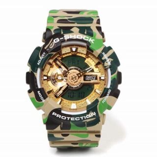 アベイシングエイプ(A BATHING APE)のBAPE G-SHOCK GA-110 A BATHING APE  エイプ(腕時計(デジタル))