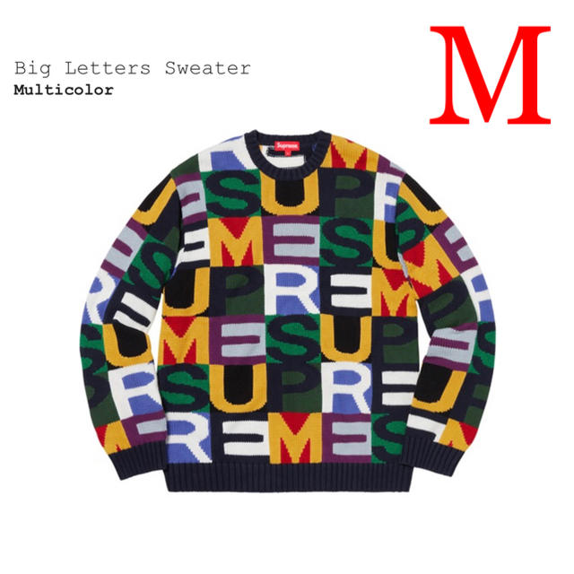 Supreme(シュプリーム)のM Supreme Big Letters Sweater メンズのトップス(ニット/セーター)の商品写真