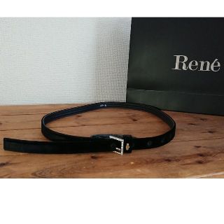 ルネ(René)のルネ ベロアベルト【未使用】(ベルト)