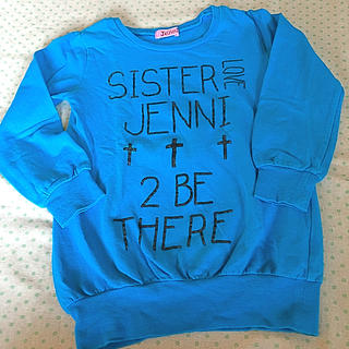 ジェニィ(JENNI)のJENNI  トレーナー  ブルー  120(Tシャツ/カットソー)