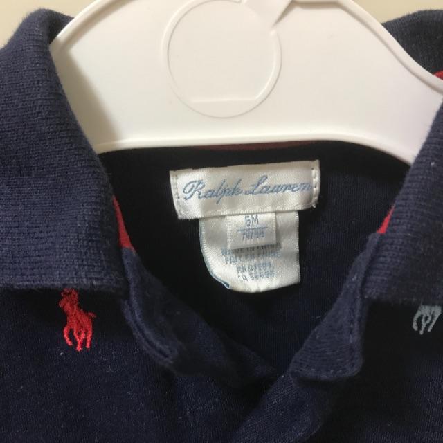 POLO RALPH LAUREN(ポロラルフローレン)のラルフローレン ロンパース キッズ/ベビー/マタニティのベビー服(~85cm)(ロンパース)の商品写真