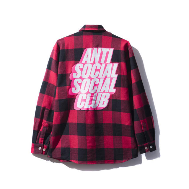 ANTI(アンチ)のASSC Blocked Logo Red Flannel メンズのトップス(シャツ)の商品写真