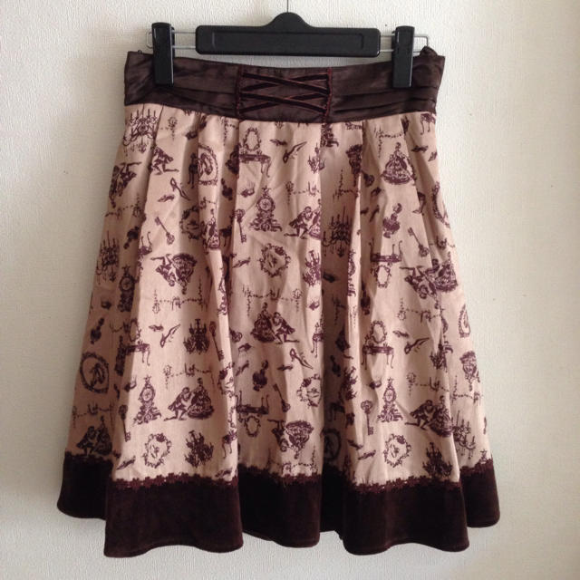 axes femme(アクシーズファム)のプリーツスカート レディースのスカート(ひざ丈スカート)の商品写真