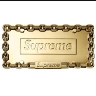 シュプリーム(Supreme)のSupreme Chain License Plate Frame Gold(その他)