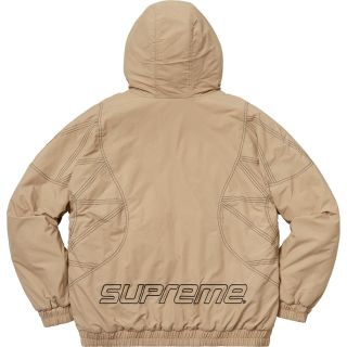 シュプリーム(Supreme)の新品Supreme Zig Zag Stitch Puffy Jacket タン(ダウンジャケット)