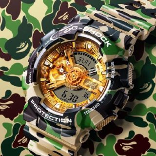 アベイシングエイプ(A BATHING APE)のBAPE XXV 25TH ANNIVERSARY CASIO G-SHOCK(腕時計(デジタル))