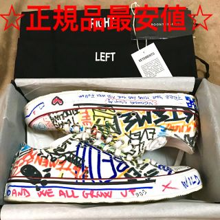 バレンシアガ(Balenciaga)の40(26.0) 確実正規品 VETEMENTS 落書き BALENCIAGA(スニーカー)