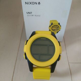 ニクソン(NIXON)のNixon UNIT (YELLOW/BLACK)(腕時計(デジタル))