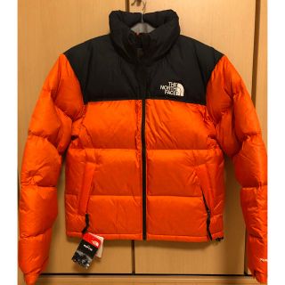 ザノースフェイス(THE NORTH FACE)のノースフェイス ヌプシ オレンジ s(ダウンジャケット)