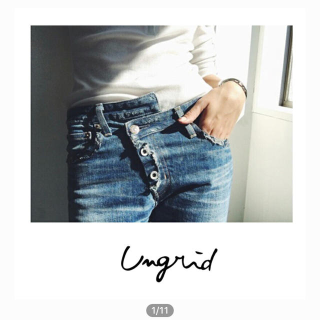 ungrid 限定 デニムパンツ 26インチ