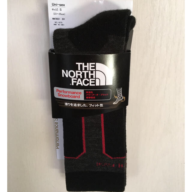 THE NORTH FACE(ザノースフェイス)のノースフェイス 厚手ソックス 23〜25cm スポーツ/アウトドアのスノーボード(その他)の商品写真