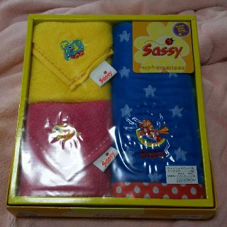 サッシー(Sassy)の※ばなな様専用です！未使用・箱入り！！Sassy ギフト タオルセット♪(タオル/バス用品)