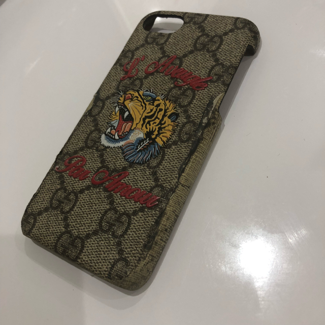 Gucci(グッチ)のGUCCI iphone 7 8 ケース スマホ/家電/カメラのスマホアクセサリー(iPhoneケース)の商品写真