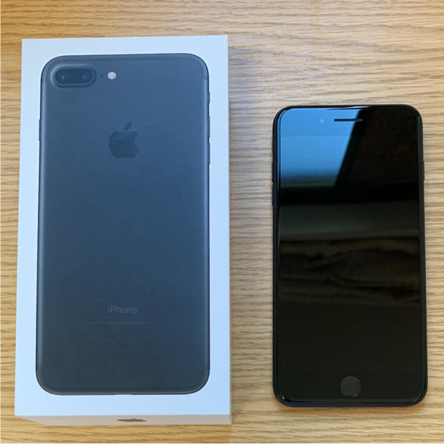 【有利さま専用】iphone7plus black 128gbスマホ/家電/カメラ