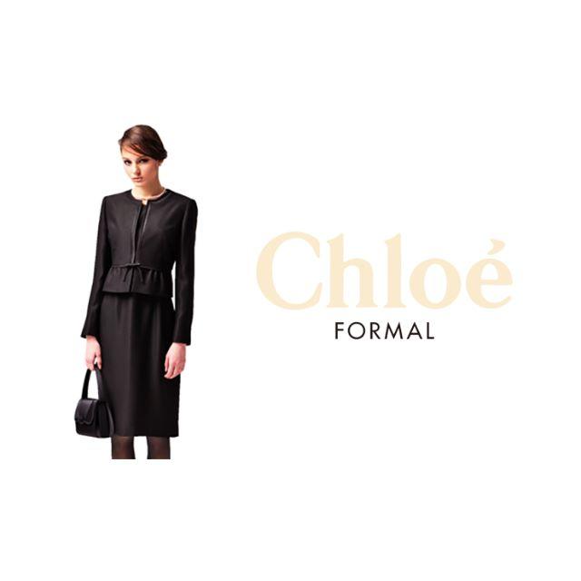 日本代理店正規品 Chloe ブラックフォーマル - スカートスーツ上下