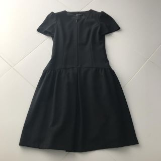 ルネ(René)のRene🌹ブラックフレアワンピース 美品♡(ひざ丈ワンピース)