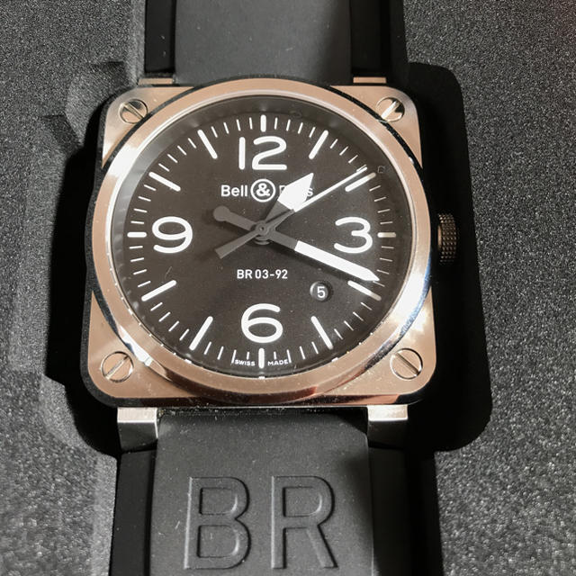 Bell & Ross(ベルアンドロス)のnaetaka様専用 Bell&Ross BR03-92 美品 メンズの時計(腕時計(アナログ))の商品写真