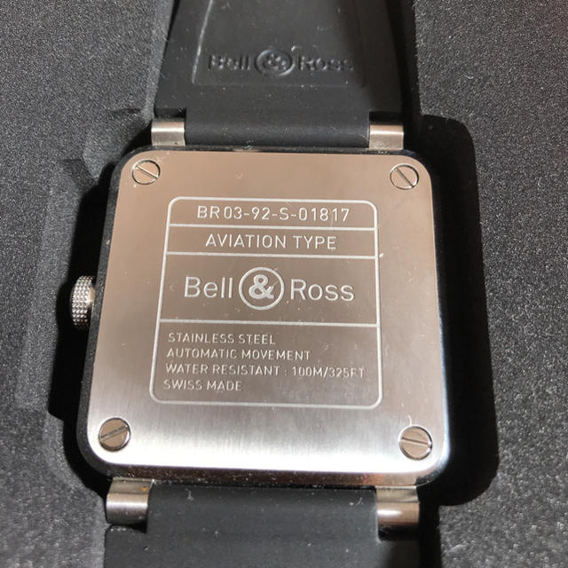 Bell & Ross(ベルアンドロス)のnaetaka様専用 Bell&Ross BR03-92 美品 メンズの時計(腕時計(アナログ))の商品写真