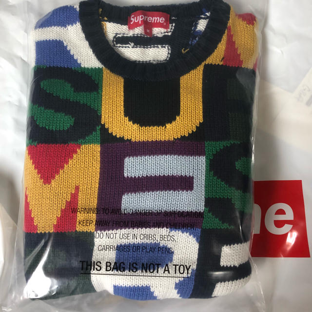 supreme Big Letters Sweater シュプリーム セーター