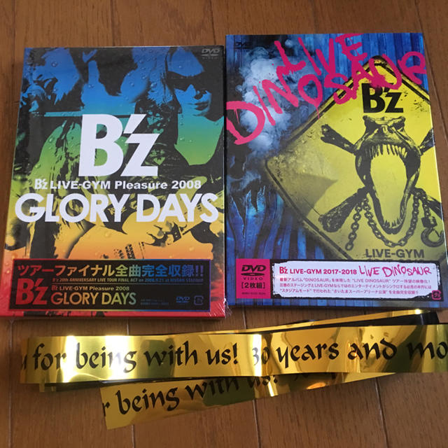 【国内在庫】 B'z LIVE-GYM 2点セット DVD ミュージシャン