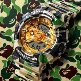 アベイシングエイプ(A BATHING APE)のape g-shock(腕時計(デジタル))