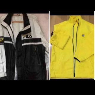 フィラ(FILA)のヴィンテージ  ライナー付きナイロンジャケット マウンテンパーカー(ナイロンジャケット)