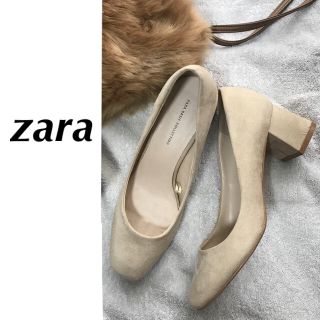 ザラ(ZARA)のZARA スエードパンプス(ハイヒール/パンプス)