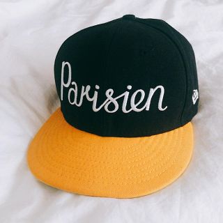 メゾンキツネ(MAISON KITSUNE')のメゾンキツネ parisien キャップ newera(キャップ)