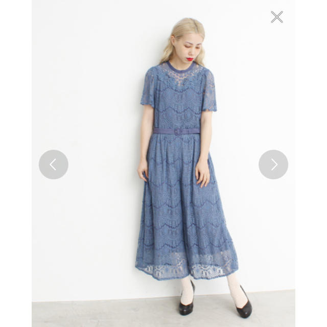 OLIKA PANEL Ry/Ny ラッセルコードレース サロペットパンツ