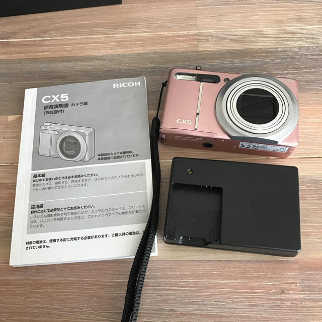 RICOH(リコー)のデジタルカメラ リコー CX5 スマホ/家電/カメラのカメラ(コンパクトデジタルカメラ)の商品写真