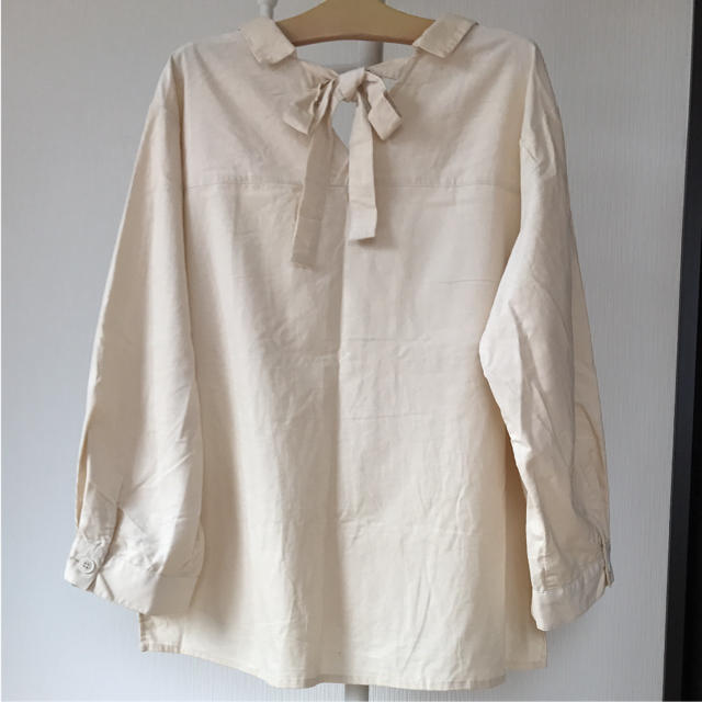w closet - w closet 後ろリボン開襟ビッグシャツの通販 by ハル