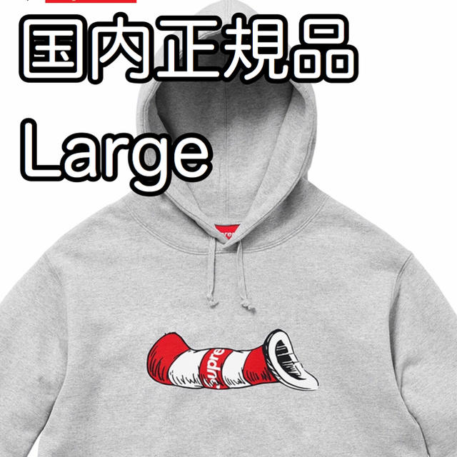 サイズ L Cat in the Hat Hooded Sweatshirt | フリマアプリ ラクマ