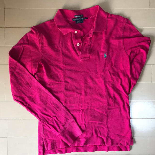 Ralph Lauren(ラルフローレン)のラルフローレン ピンク ポロシャツ レディースのトップス(ポロシャツ)の商品写真