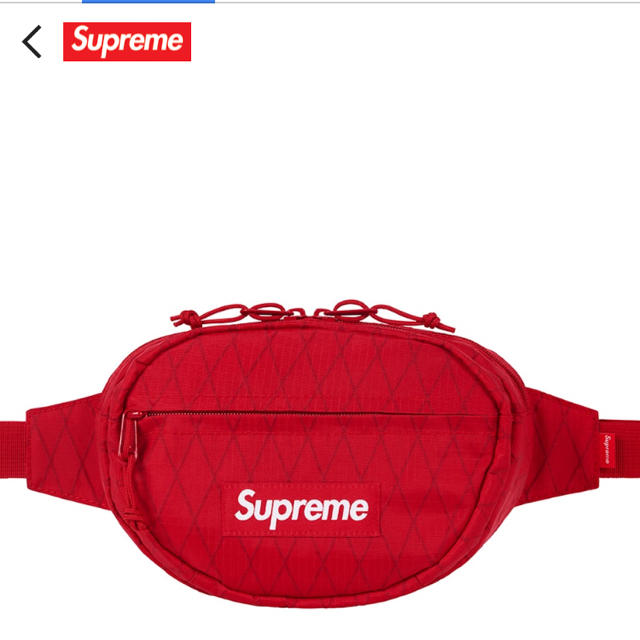 Supreme(シュプリーム)のsupreme waist bag シュプリーム ウエストバッグ メンズのバッグ(ウエストポーチ)の商品写真
