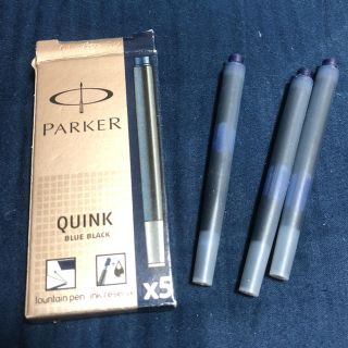 パーカー(Parker)の万年筆のインクカートリッジ(ペン/マーカー)