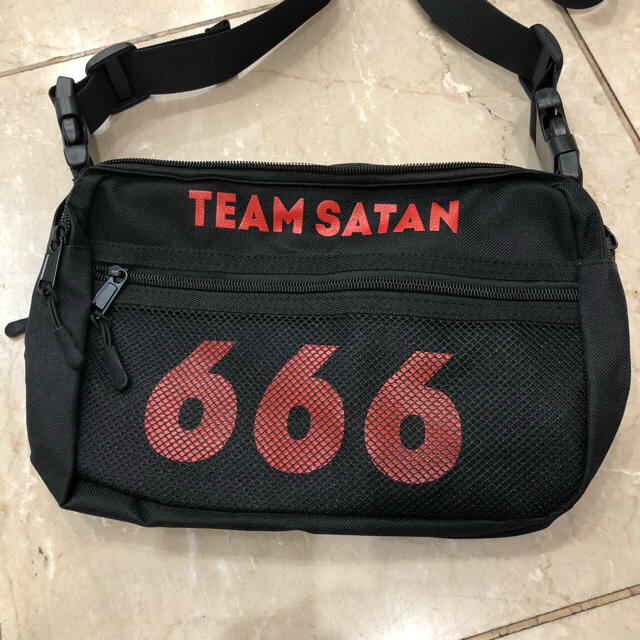 team satan 666 utility bag