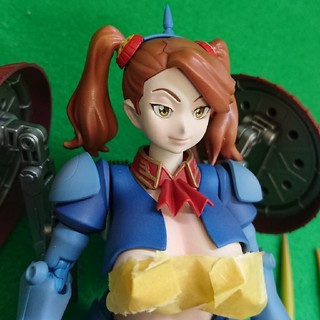 Hg はいぱー ギャン子 塗装済み 改造 完成品の通販 ラクマ