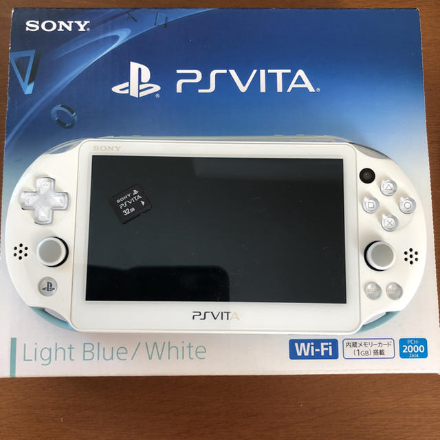 人気No.1 PlayStation Vita 32GBメモリー付き PCH-2000 PSVITA - 携帯用ゲーム機本体