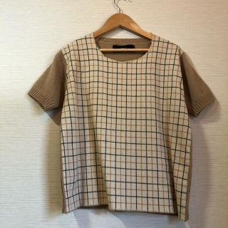 コムデギャルソン(COMME des GARCONS)のコム デ ギャルソン  トリコ  半袖ニット(ニット/セーター)