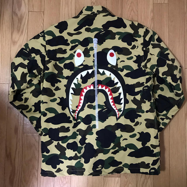 A BATHING APE シャークナイロンジャケット - greatriverarts.com