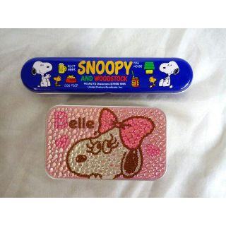 スヌーピー(SNOOPY)のスヌーピー　ミニミニ文房具　小物入れ(ペンケース/筆箱)