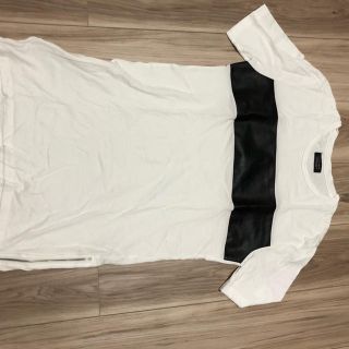 ザラ(ZARA)のzara ロング丈シャツ(Tシャツ/カットソー(半袖/袖なし))