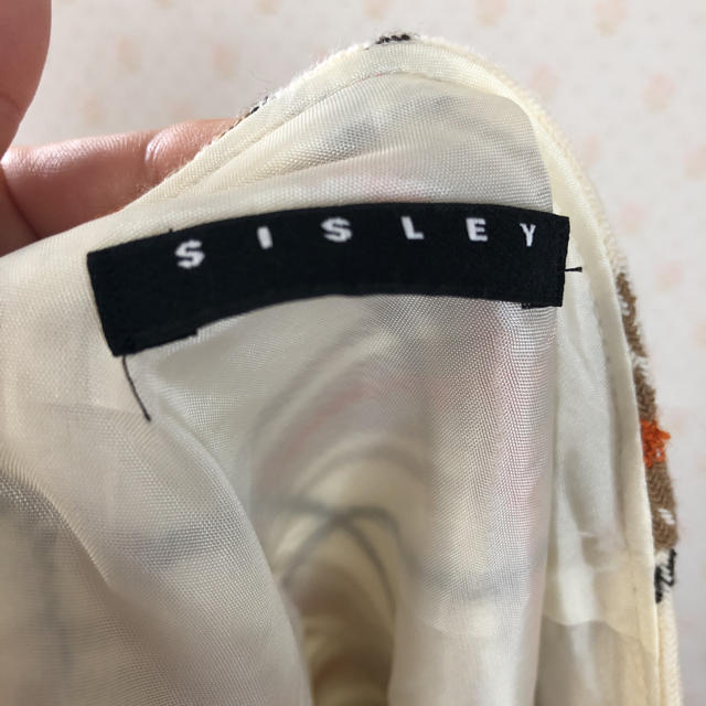 Sisley(シスレー)のSISLEY シスレー チェック柄 スカート   レディースのスカート(ひざ丈スカート)の商品写真