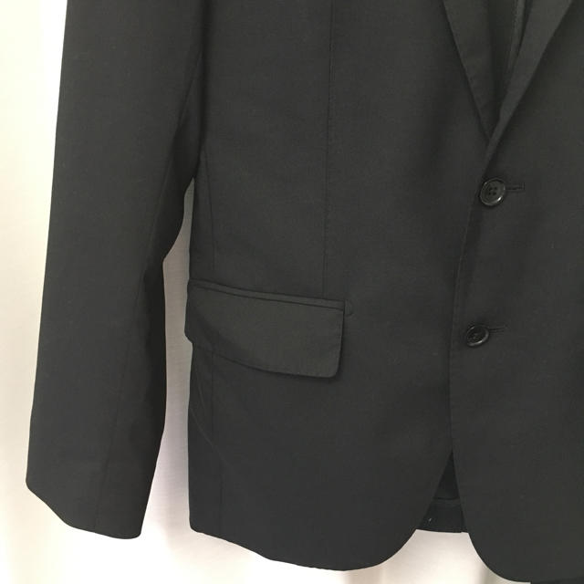 THE SUIT COMPANY(スーツカンパニー)のスーツカンパニー 黒 セットアップ S 細身 本切羽 スーツセレクト PSFA メンズのスーツ(セットアップ)の商品写真