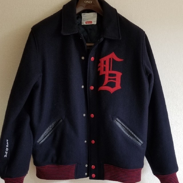 Supreme　varsity jacket スタジャン　2010fw