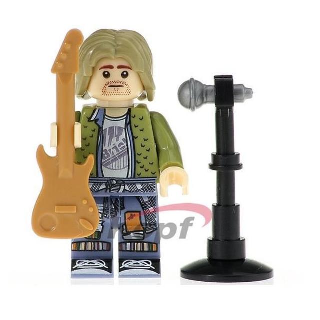 新品★カート・コバーン NIRVANA ニルヴァーナ★ミニフィギュア