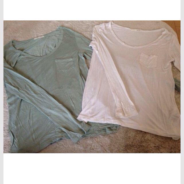 moussy(マウジー)のmoussyロンT 2枚set レディースのトップス(Tシャツ(長袖/七分))の商品写真