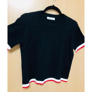 ザラ(ZARA)のZARA knit 半袖ニット(カーディガン)