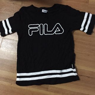 フィラ(FILA)のFILA 半袖 黒(Tシャツ(半袖/袖なし))